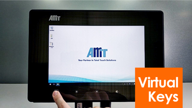 AMT Virtual Keys for PCAP Touch Panels